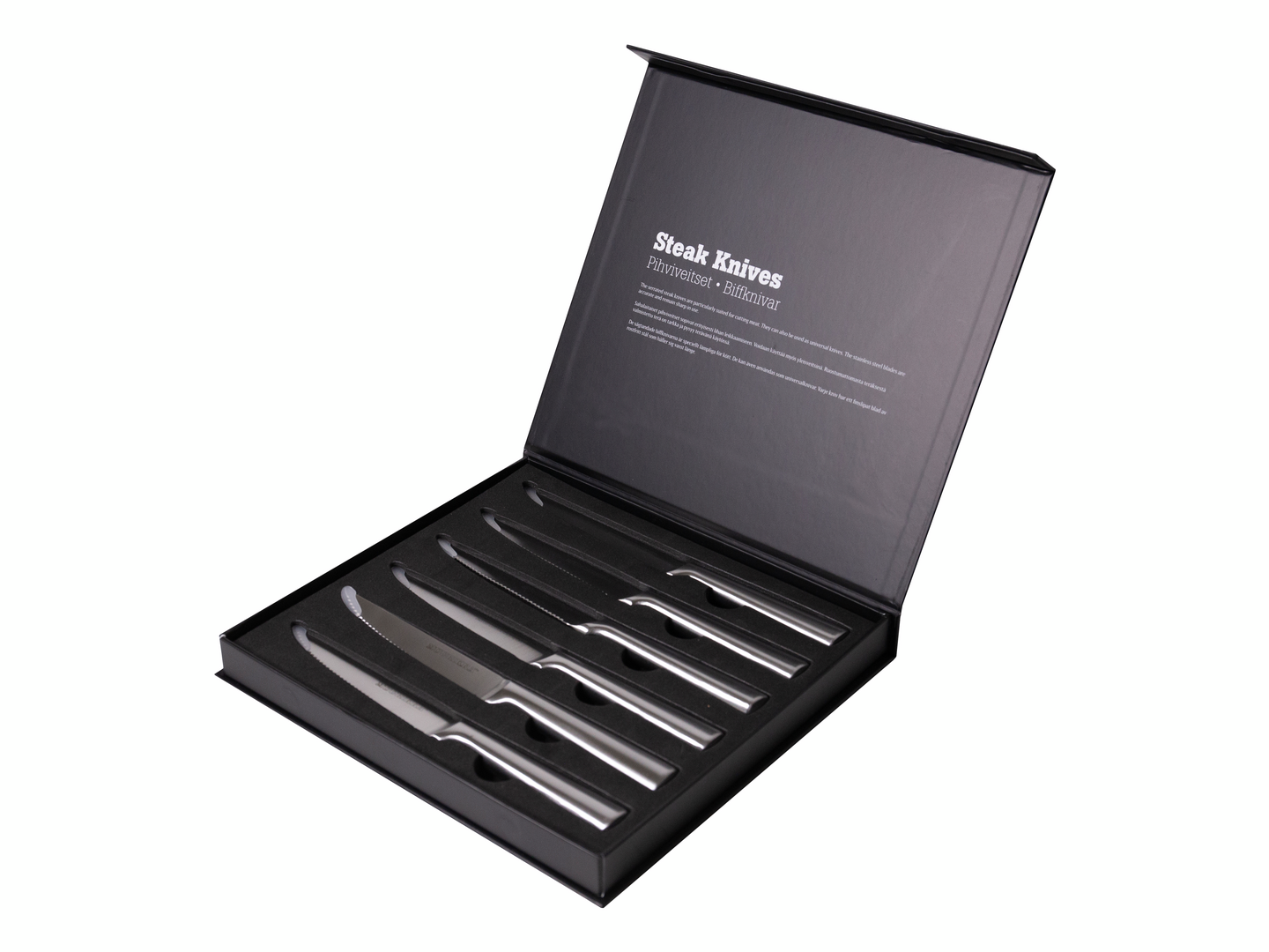 Pihviveitsi Muurikka teräs 6kpl