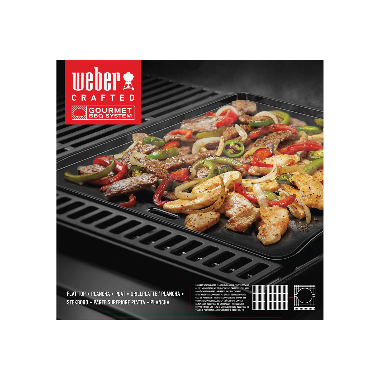 WEBER CRAFTED STEKPLATTA