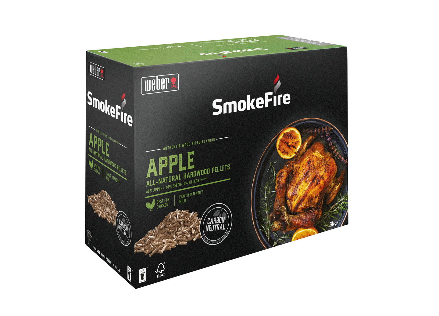 Puupelletti Weber Apple Omena FSC