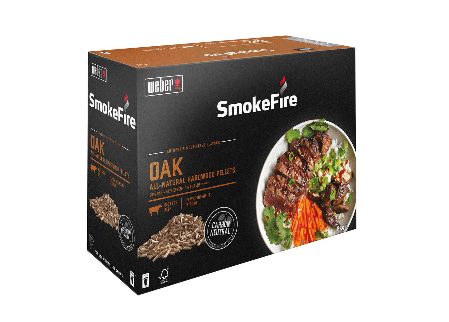 Puupelletti Weber Oak Tammi FSC