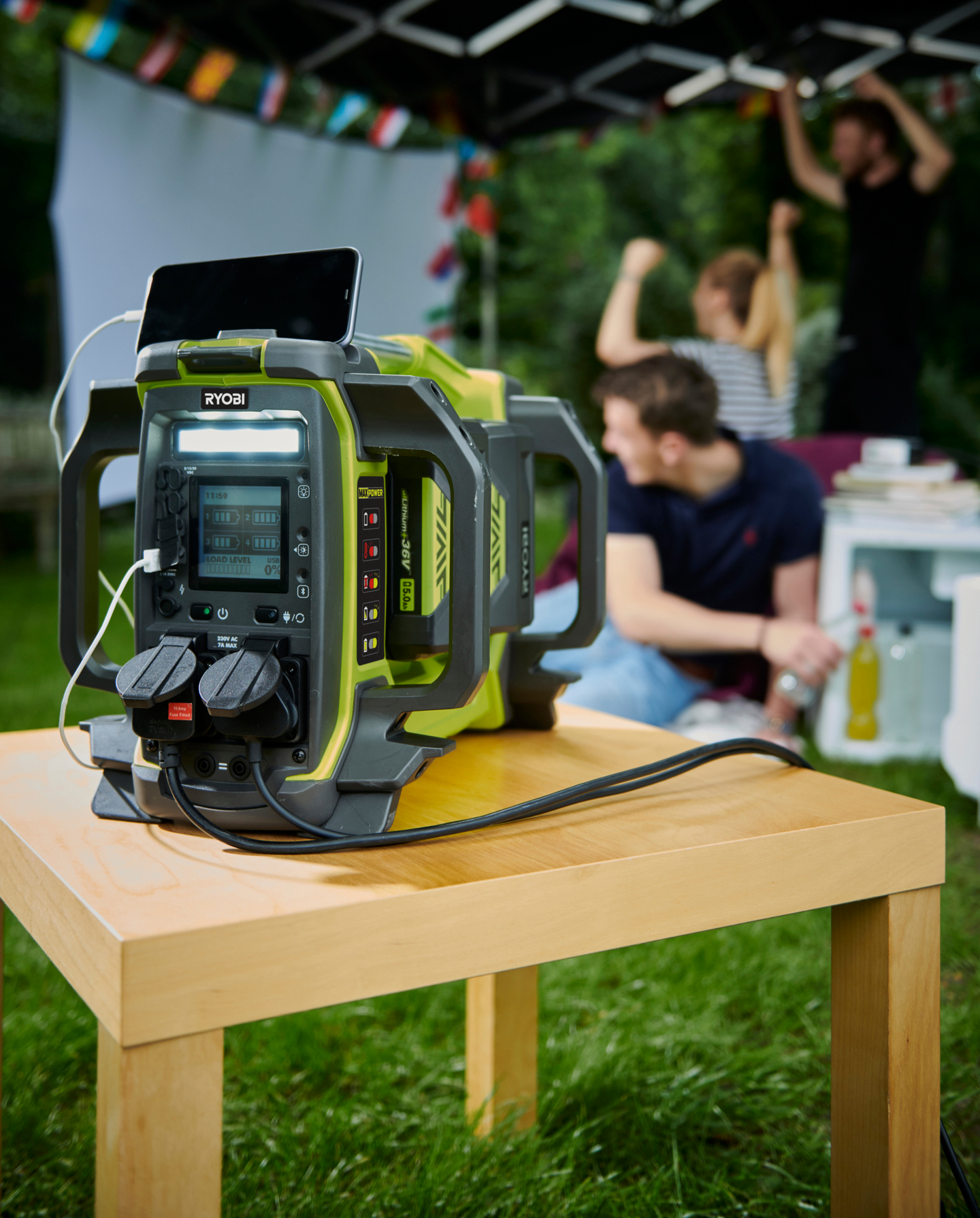 Invertteri Ryobi RY36BI1800A-0 MAX POWER