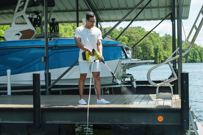 Akkupainepesuri Ryobi RY18PWX41A-0 ONE+ runkoversio