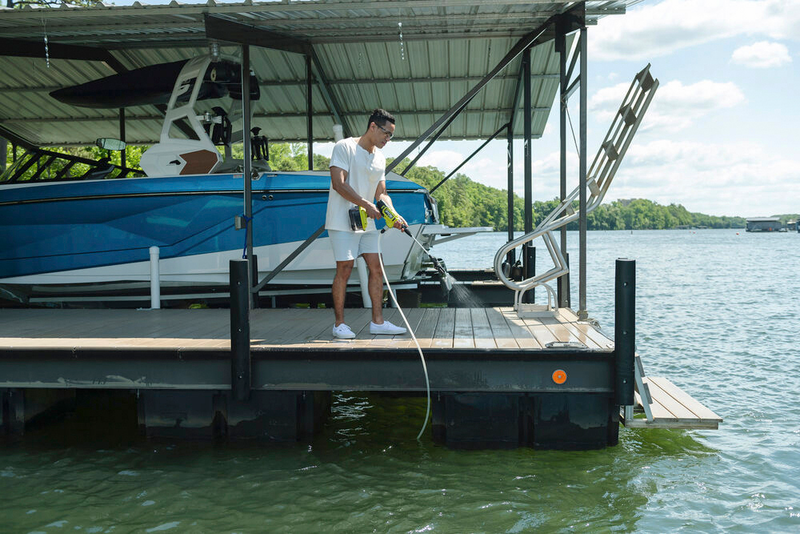 Akkupainepesuri Ryobi RY18PWX41A-0 ONE+ runkoversio