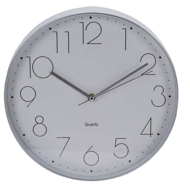 Kello Cello Silver halkaisija 30x4,5cm