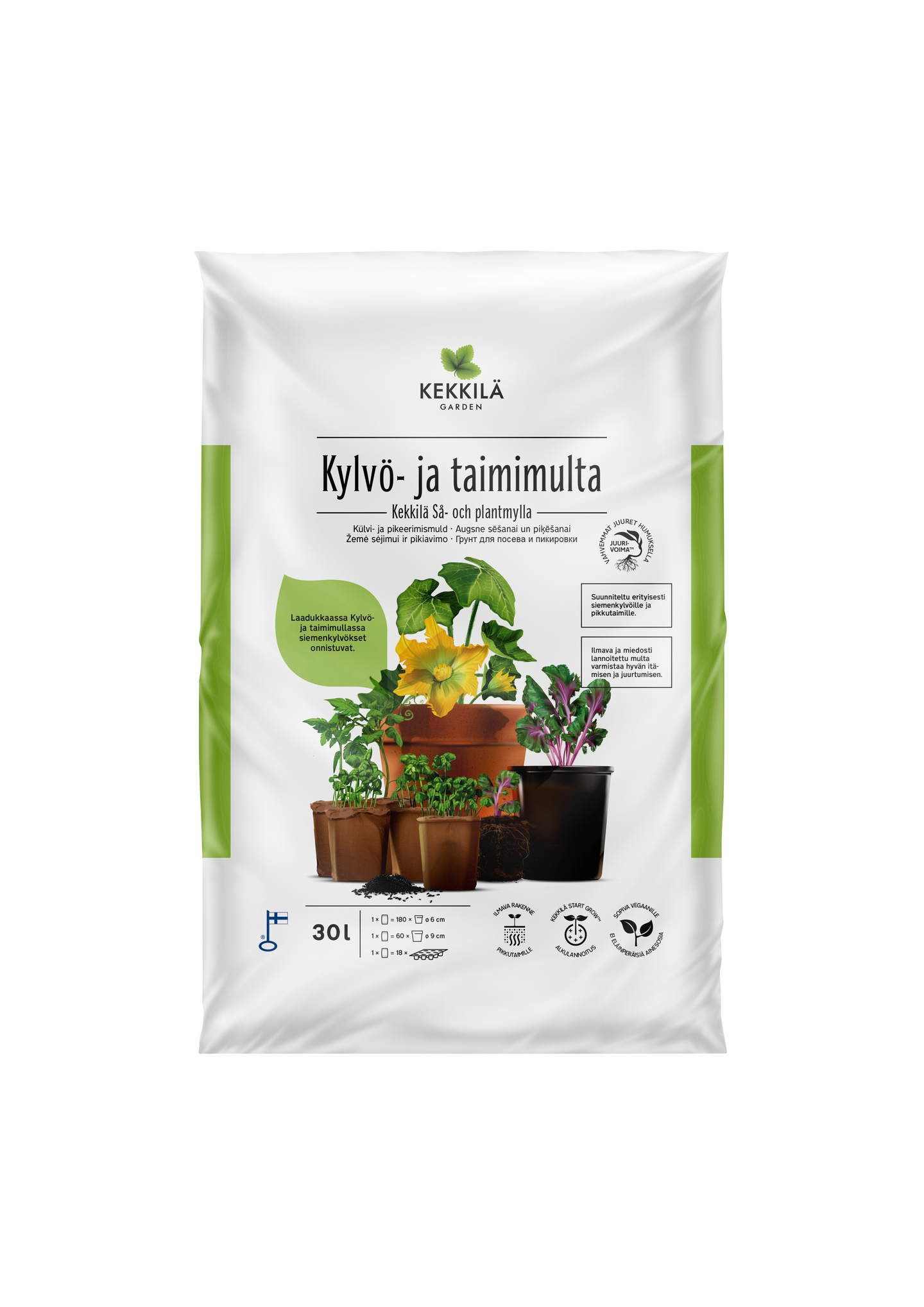 Kylvö- ja taimimulta Kekkilä 30l