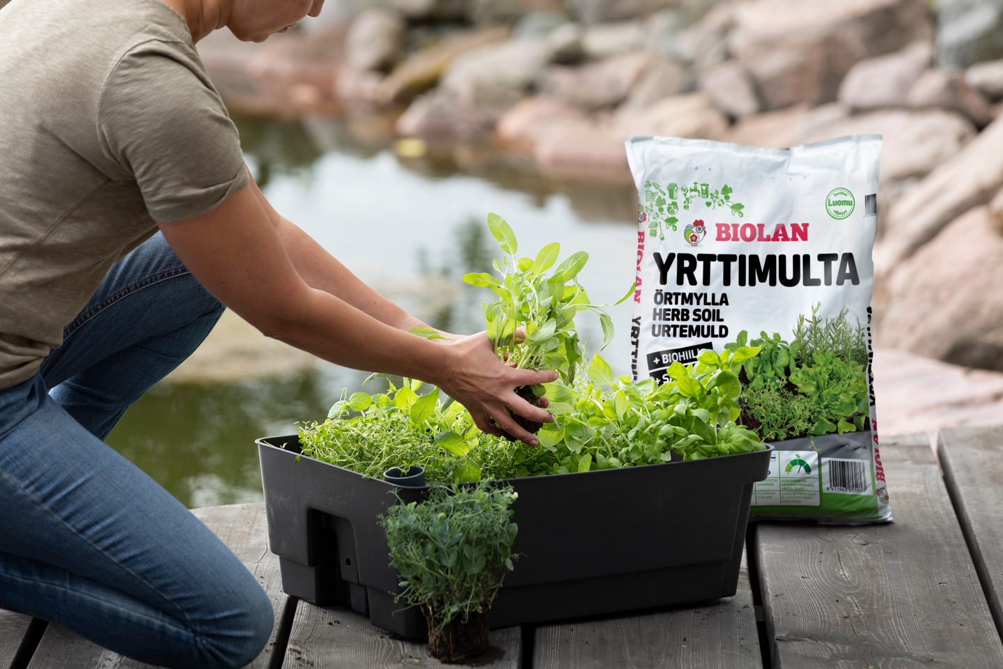 Yrttimulta Biolan 24l