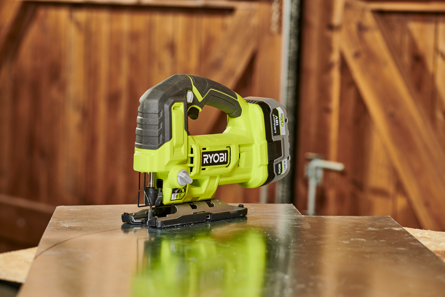 Akkupistosaha Ryobi RJS18-0 18V ONE+ runko