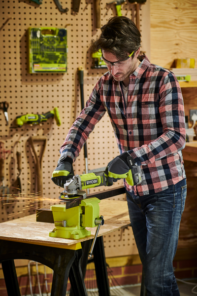 Akkukulmahiomakone Ryobi 125mm RAG18125-0 18V ONE+