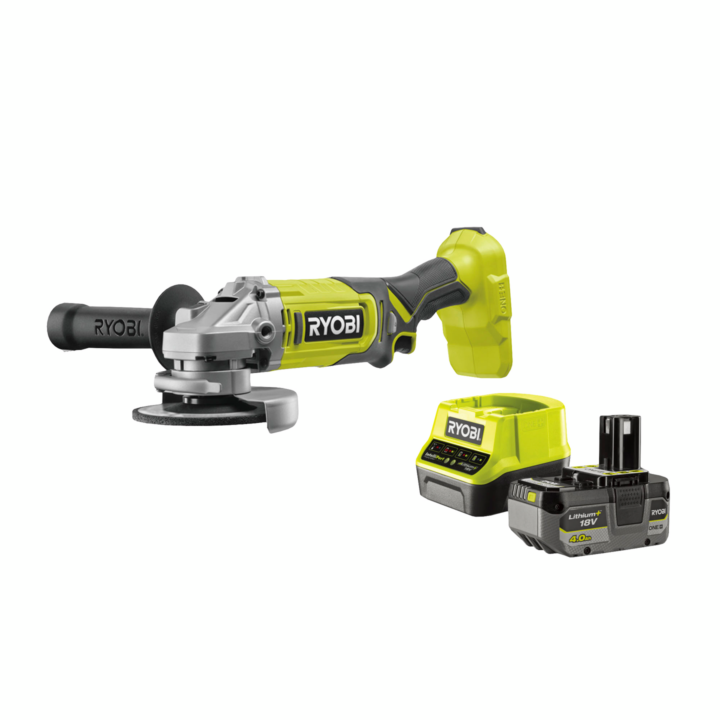 Akkukulmahiomakone Ryobi RAG18125-1C40S 18V ONE+