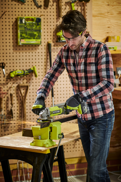 Akkukulmahiomakone Ryobi RAG18125-1C40S 18V ONE+