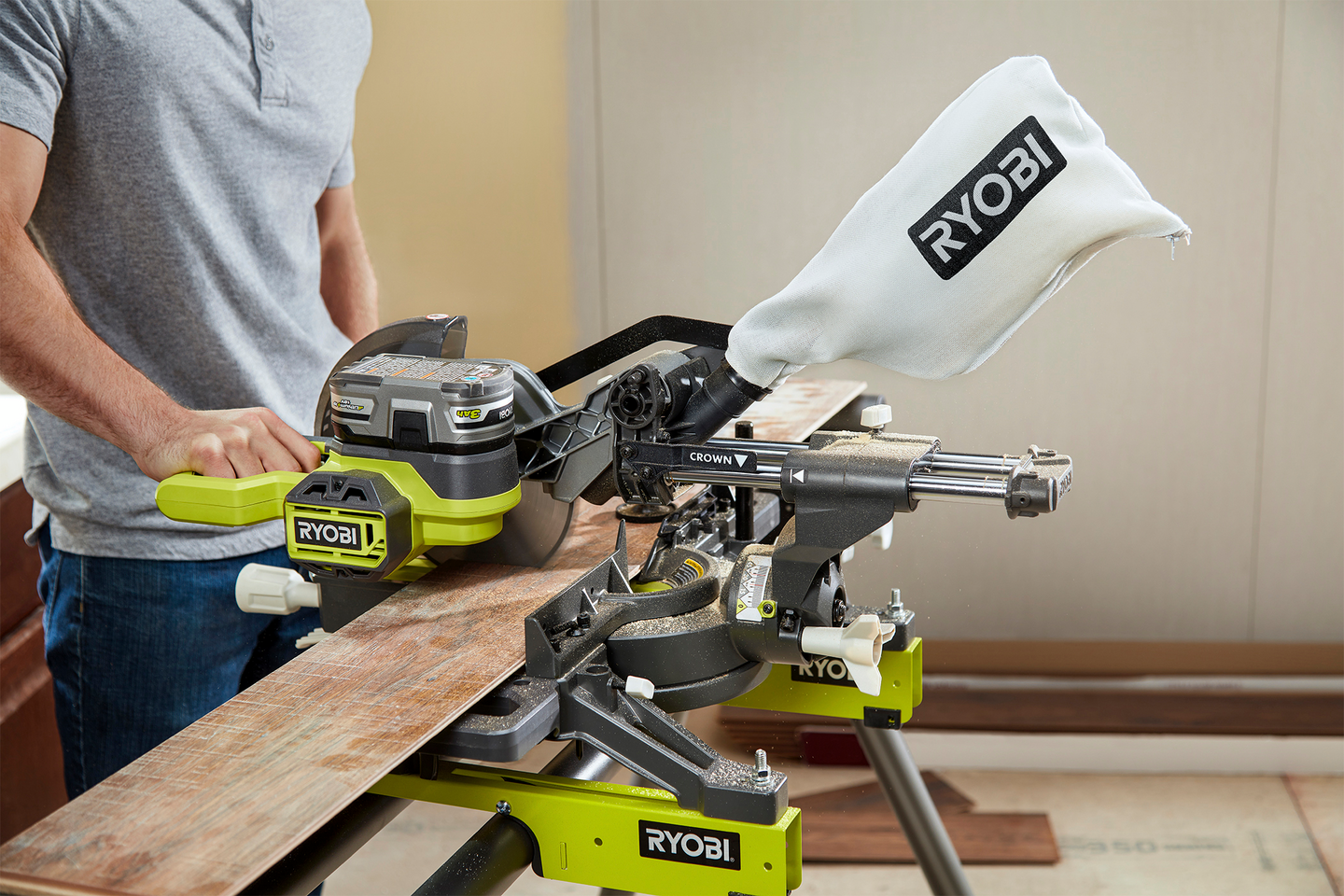 Akkujiirisaha Ryobi RMS18190-0 18V ONE+