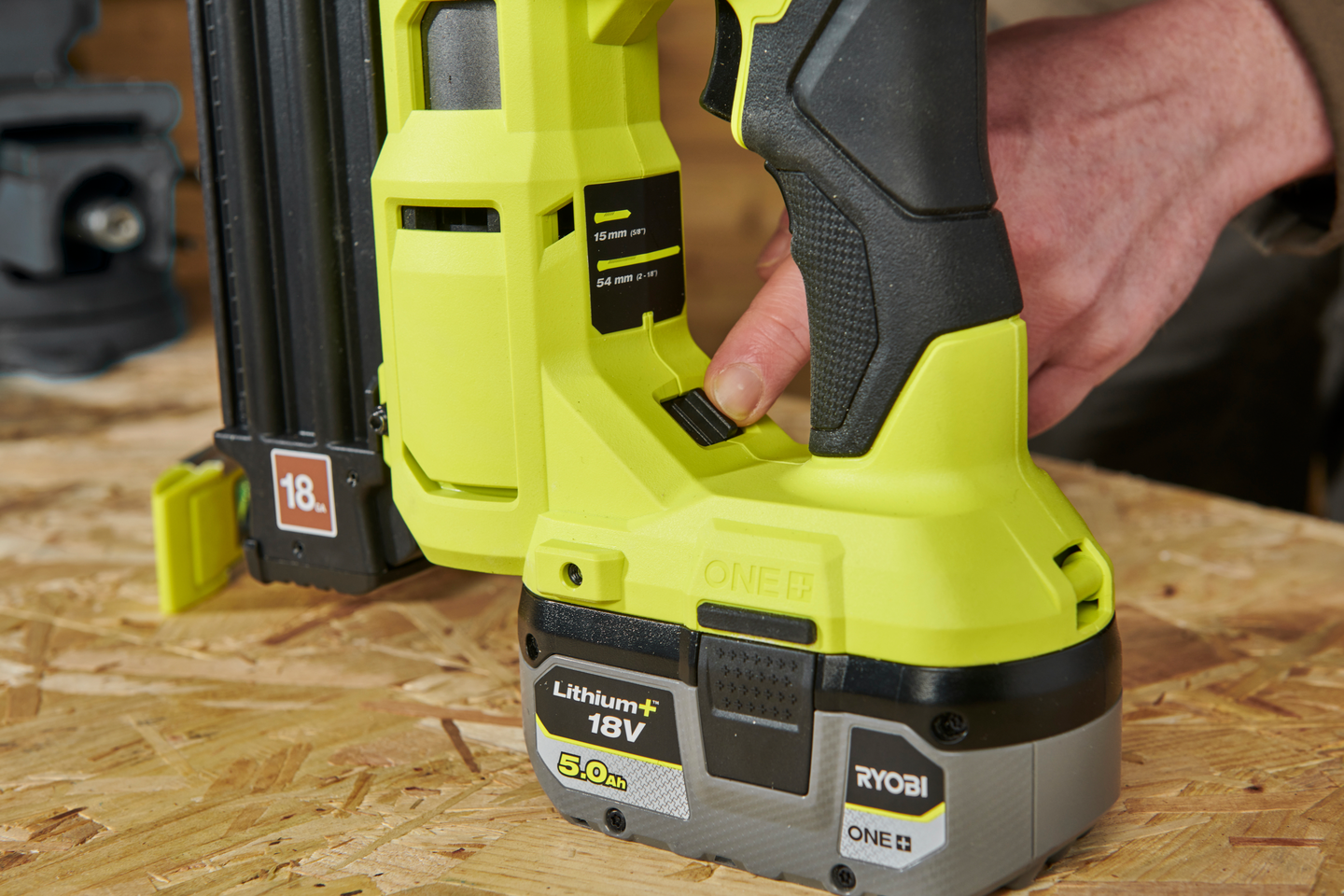 Viimeistelynaulain Ryobi 18G R18GN18X-0 18V ONE+ HP runko