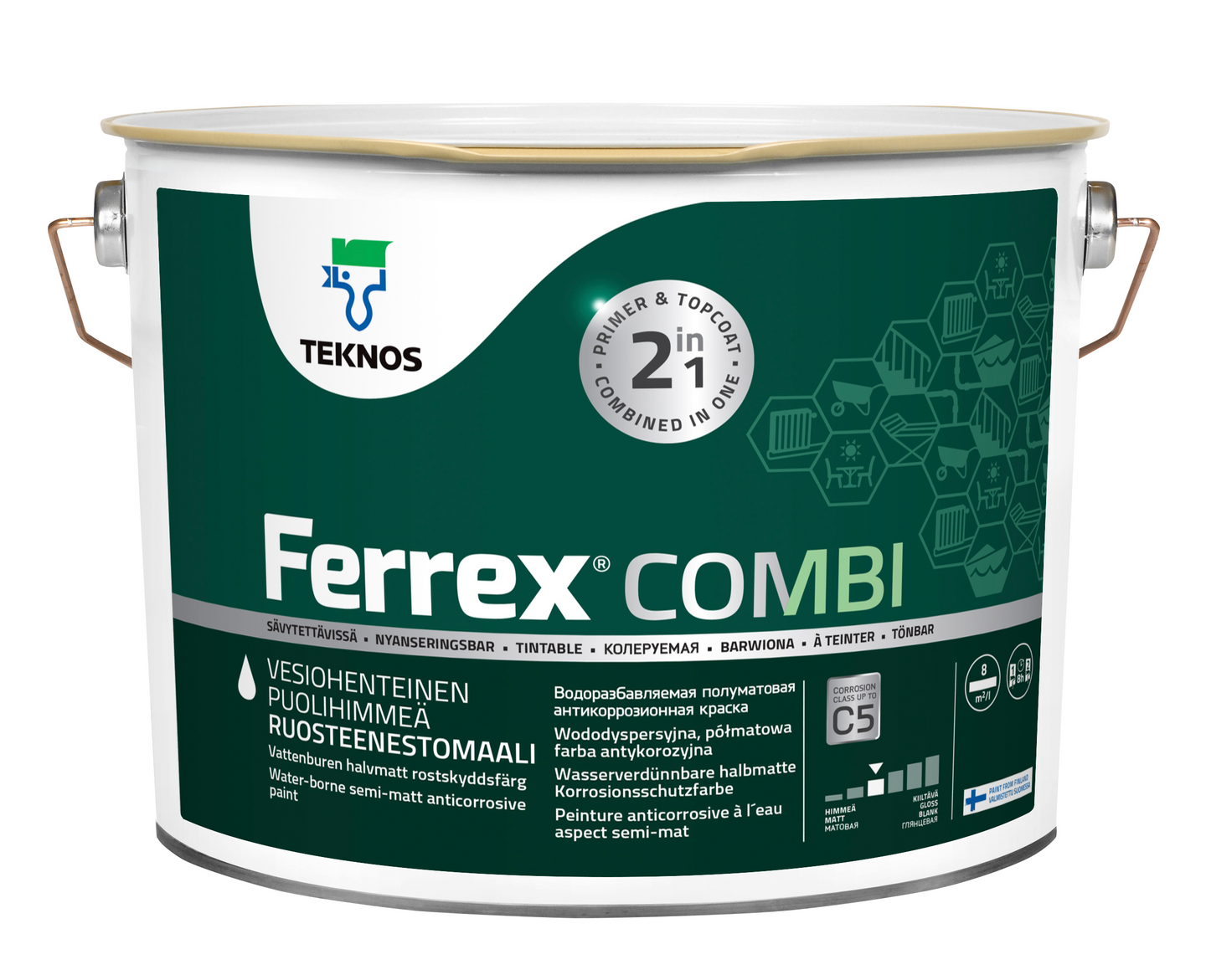 Ferrex Combi Ruosteenestomaali 9l PM1