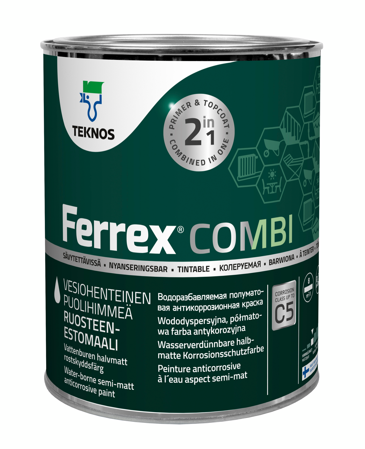 Ferrex Combi Ruosteenestomaali 0,9l PM1
