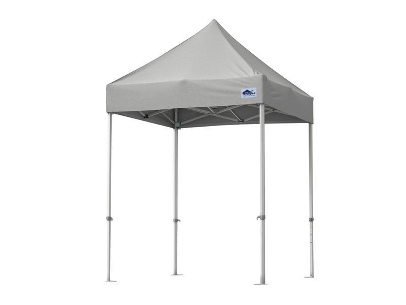 Työmaateltta Nopsa Pro 2x2m harmaa