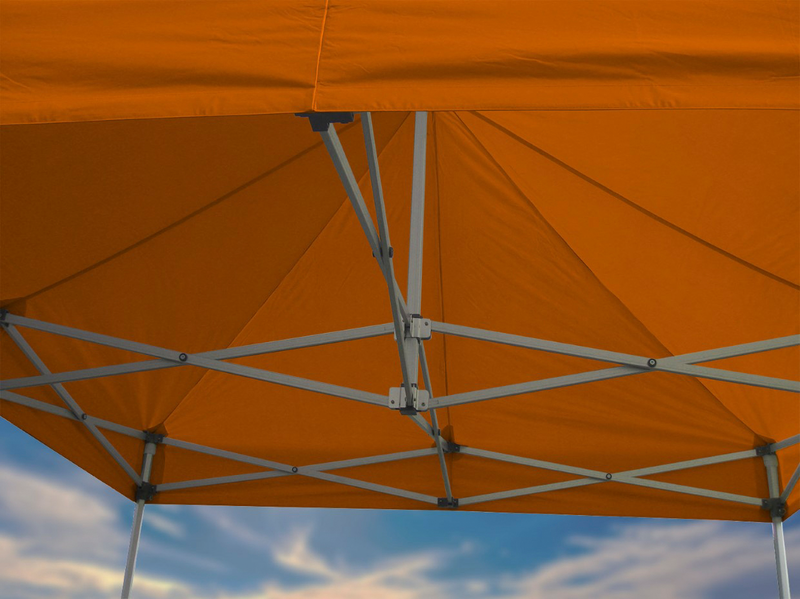 Työmaateltta Nopsa Pro 2x2m oranssi