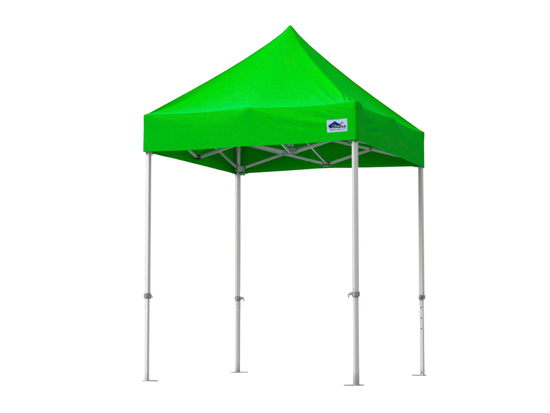 Työmaateltta Nopsa Pro 2x2m vaaleanvihreä