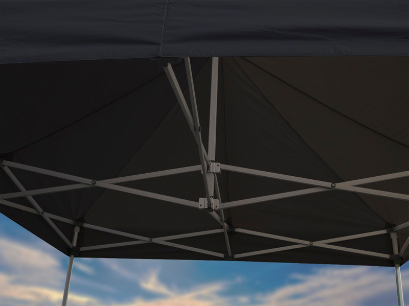 Työmaateltta Nopsa Pro 3x3m musta