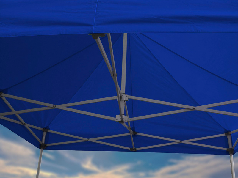 Työmaateltta Nopsa Pro 3x3m sininen