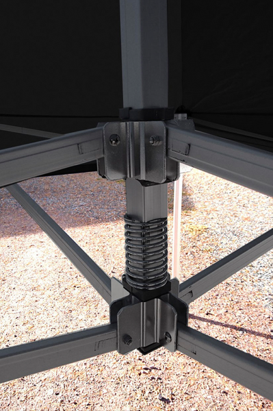 Työmaateltta Nopsa Pro 3x4,5m musta