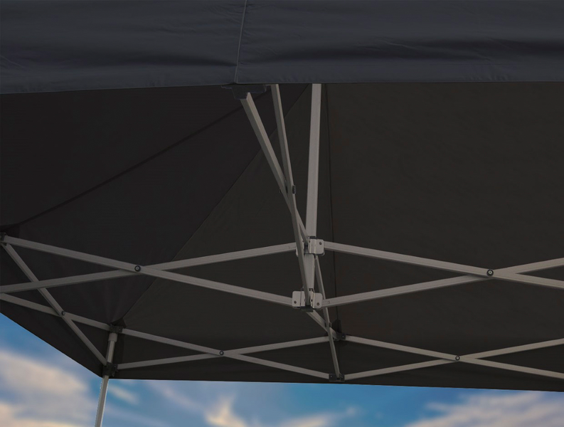 Työmaateltta Nopsa Pro 3x4,5m musta