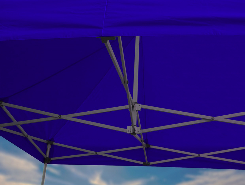 Työmaateltta Nopsa Pro 3x4,5m sininen