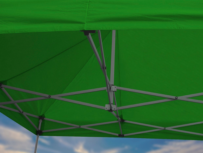 Työmaateltta Nopsa Pro 3x4,5m vihreä