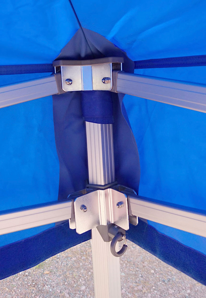 Työmaateltta Nopsa Extreme 4x4m sininen