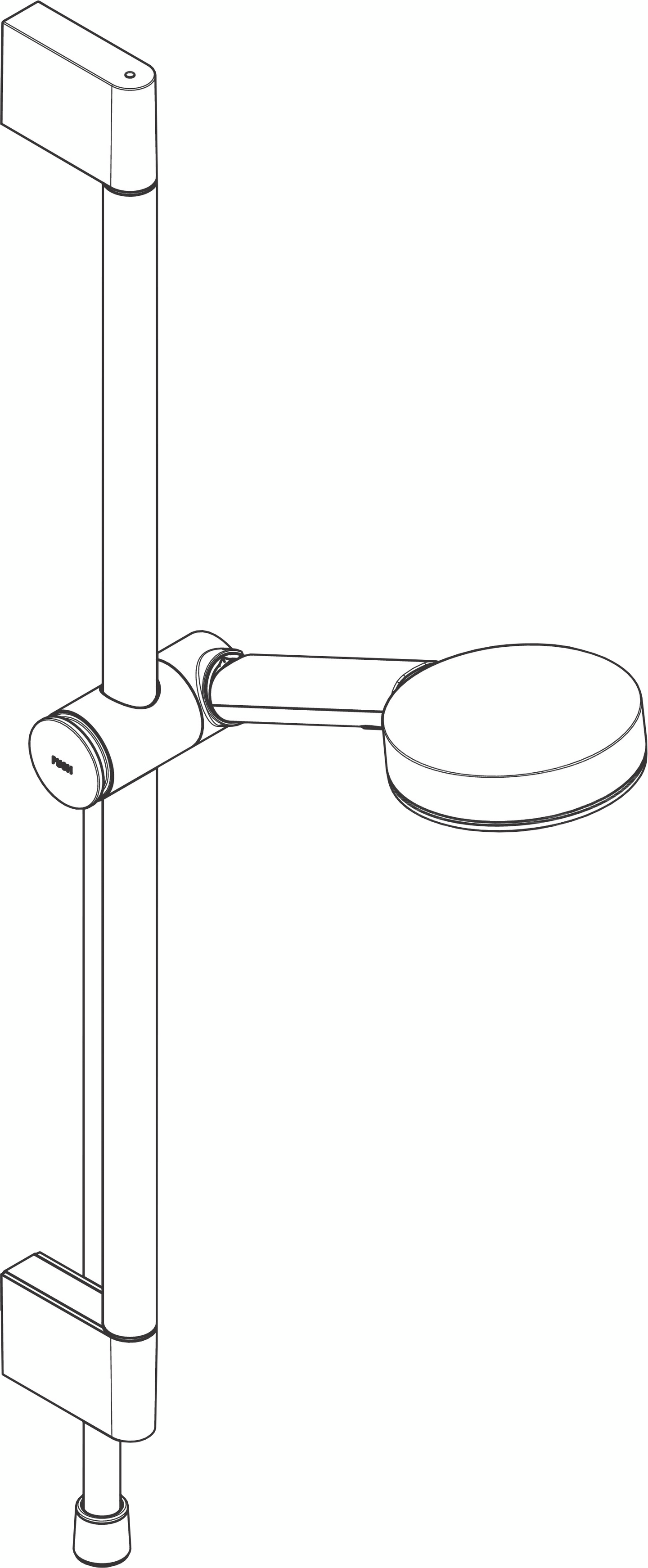 Suihkusetti Hansgrohe 24160670 Pulsify 3J Relax musta