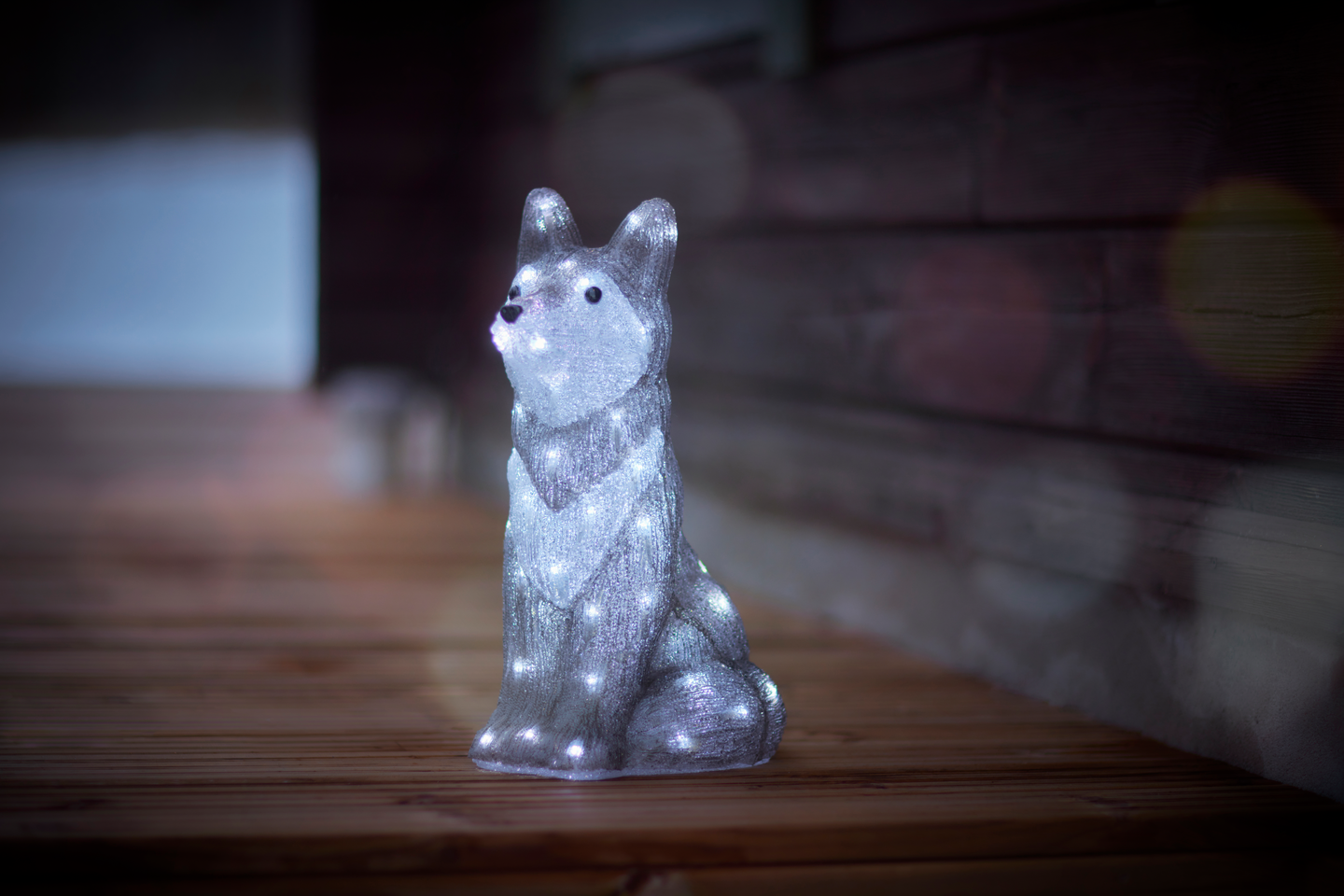 Husky-koira Cello 43cm IP44