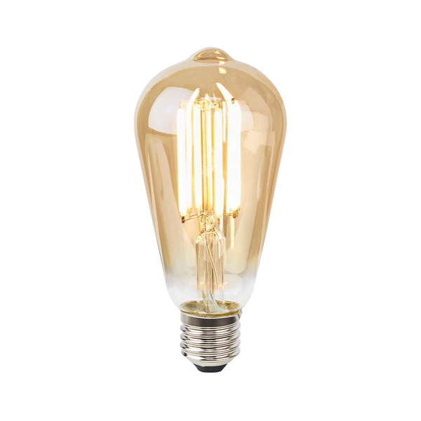 Led-lamppu Nedis Smartlife Wifi filamentti 1800-3000K 806lm ST64 E27