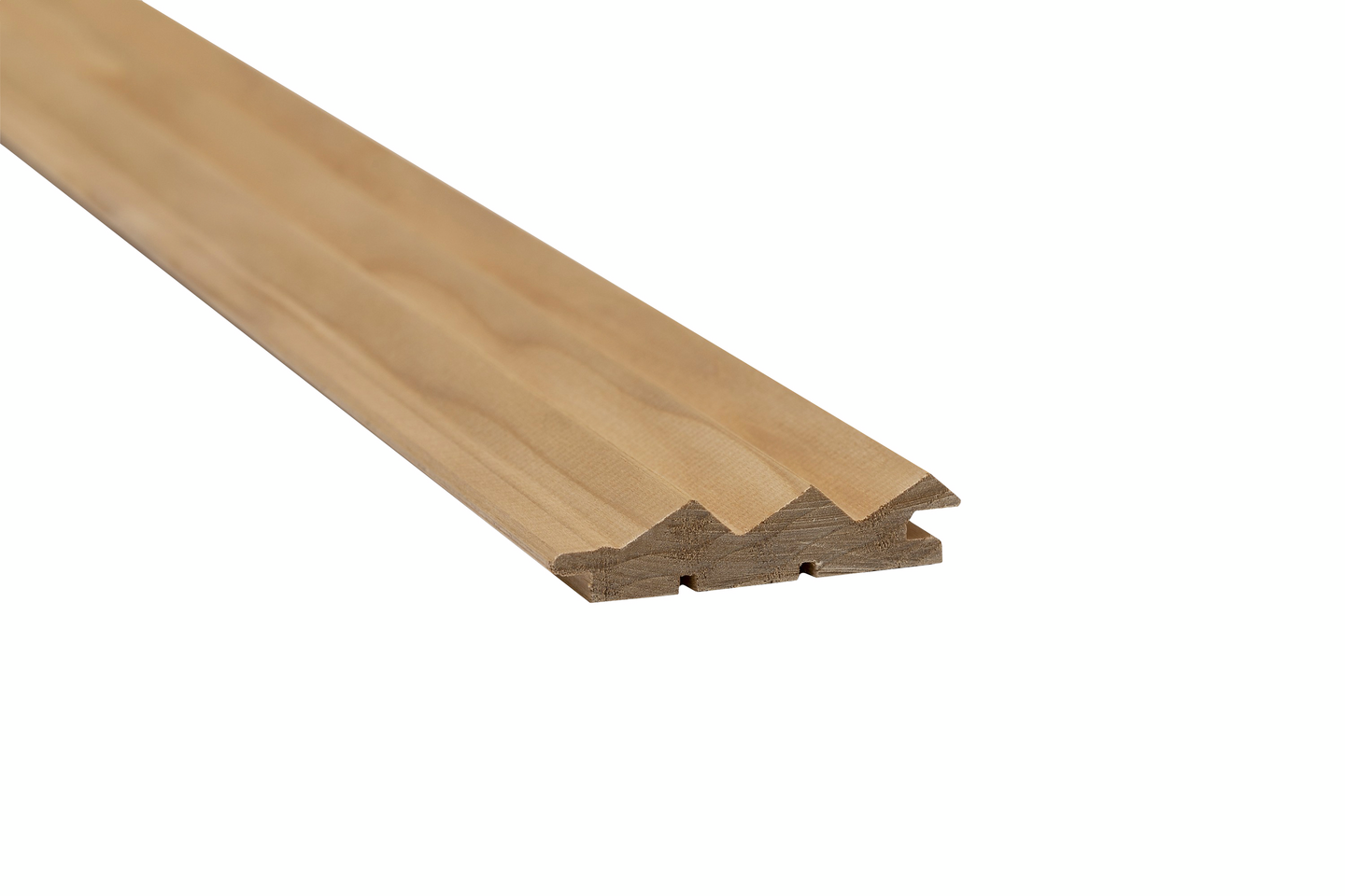 Saunapaneeli VIRE 15x69x2100 lämpökäsitelty haapa