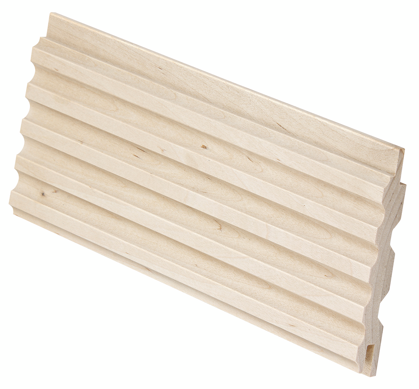 Sisustuspaneeli Cello 15x95x2680 negatiivinen sormipaneeli päätypontattu koivu