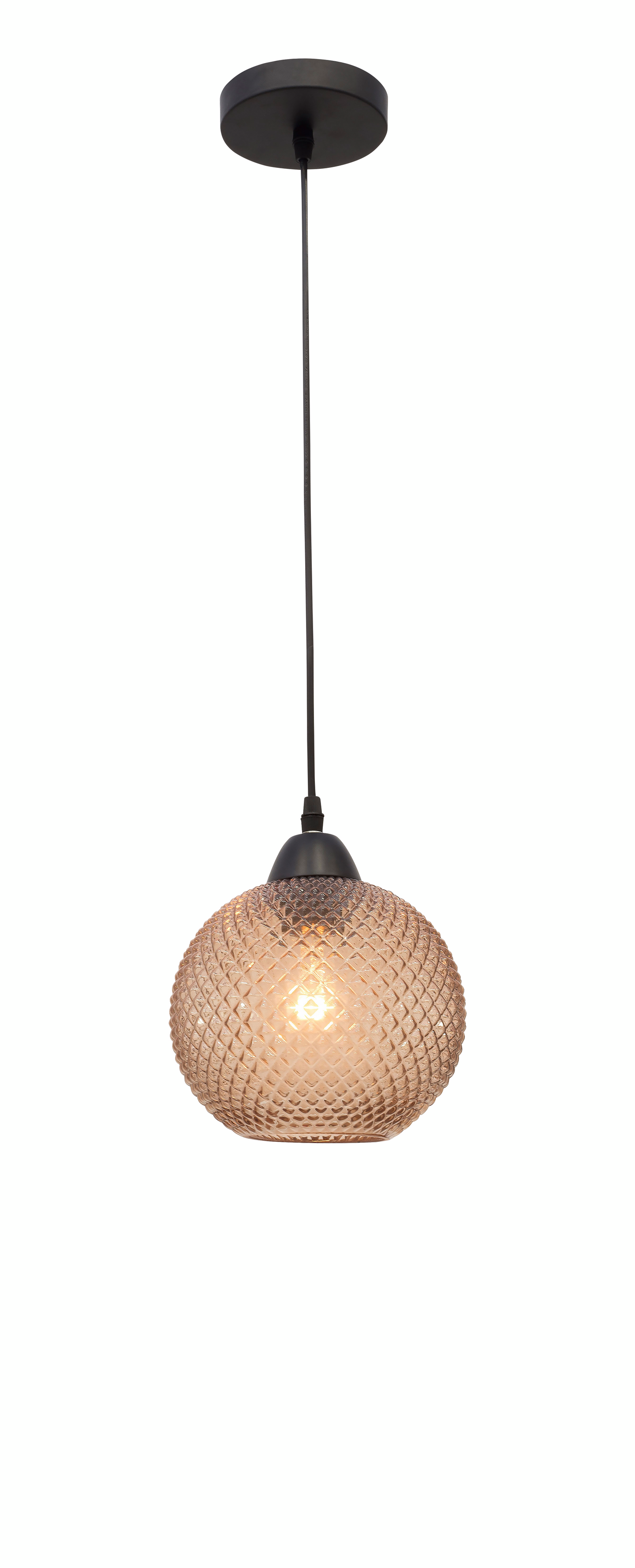 Riippuvalaisin Nova Luce Vienti okra E27 180mm