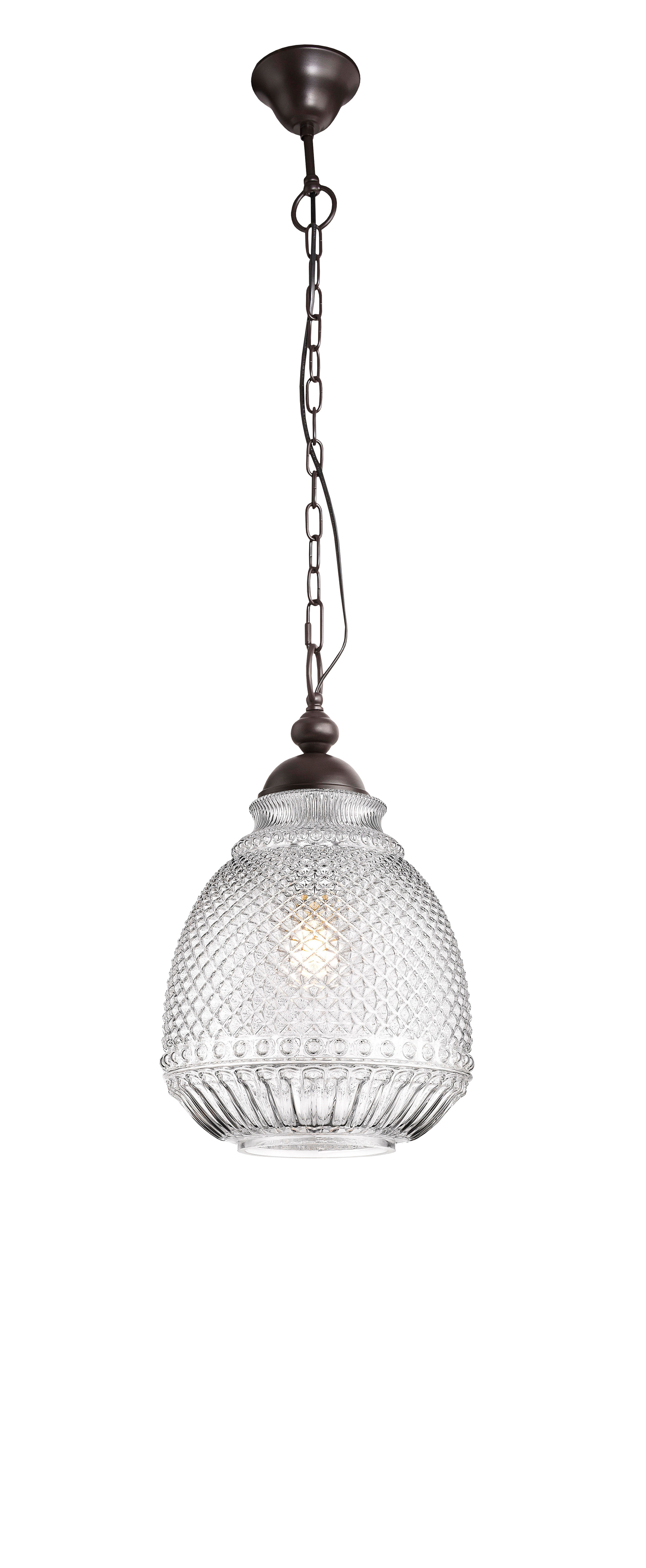 Riippuvalaisin Nova Luce Toulon kirkas E27 270mm