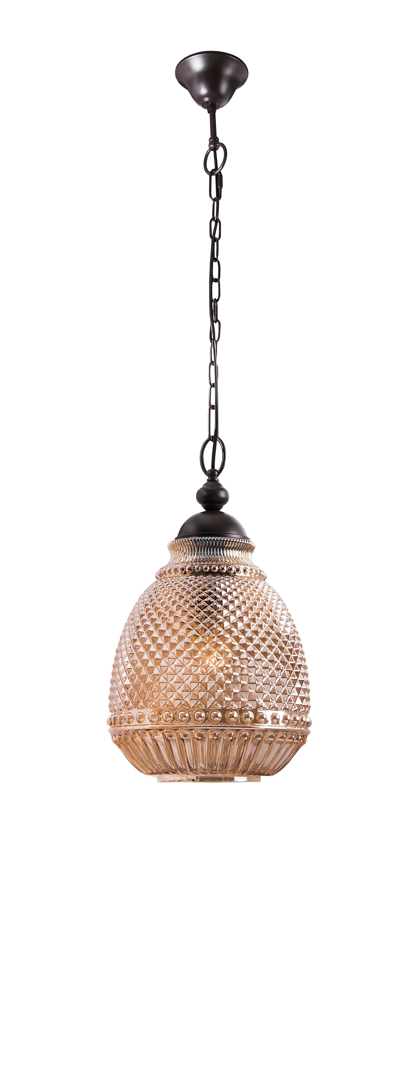 Riippuvalaisin Nova Luce Toulon Amber E27 270mm