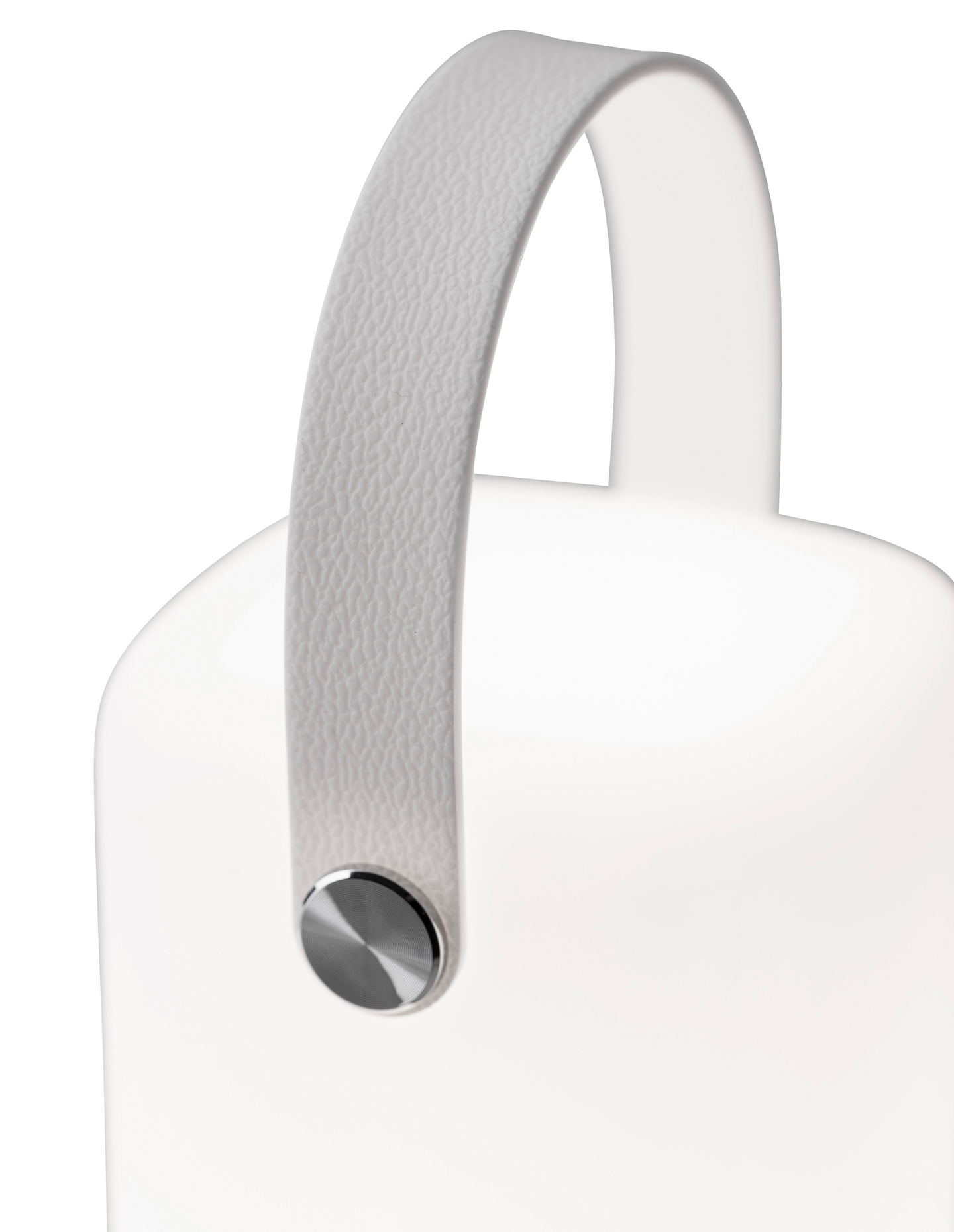 Pöytävalaisin Nova Luce Ray valkoinen kaiuttimella