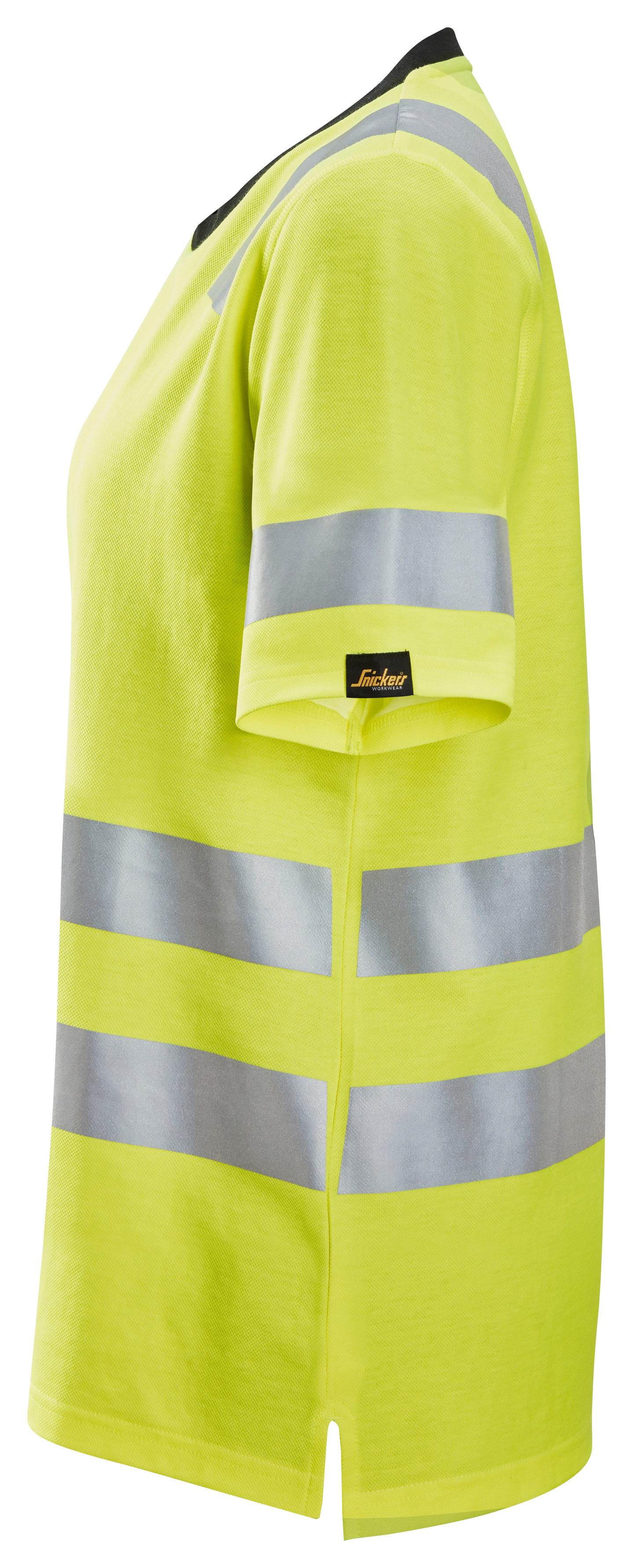 T-SHIRT SNICKERS WORKWEAR 2537 KL 2 DAM GUL M, VARSELGUL