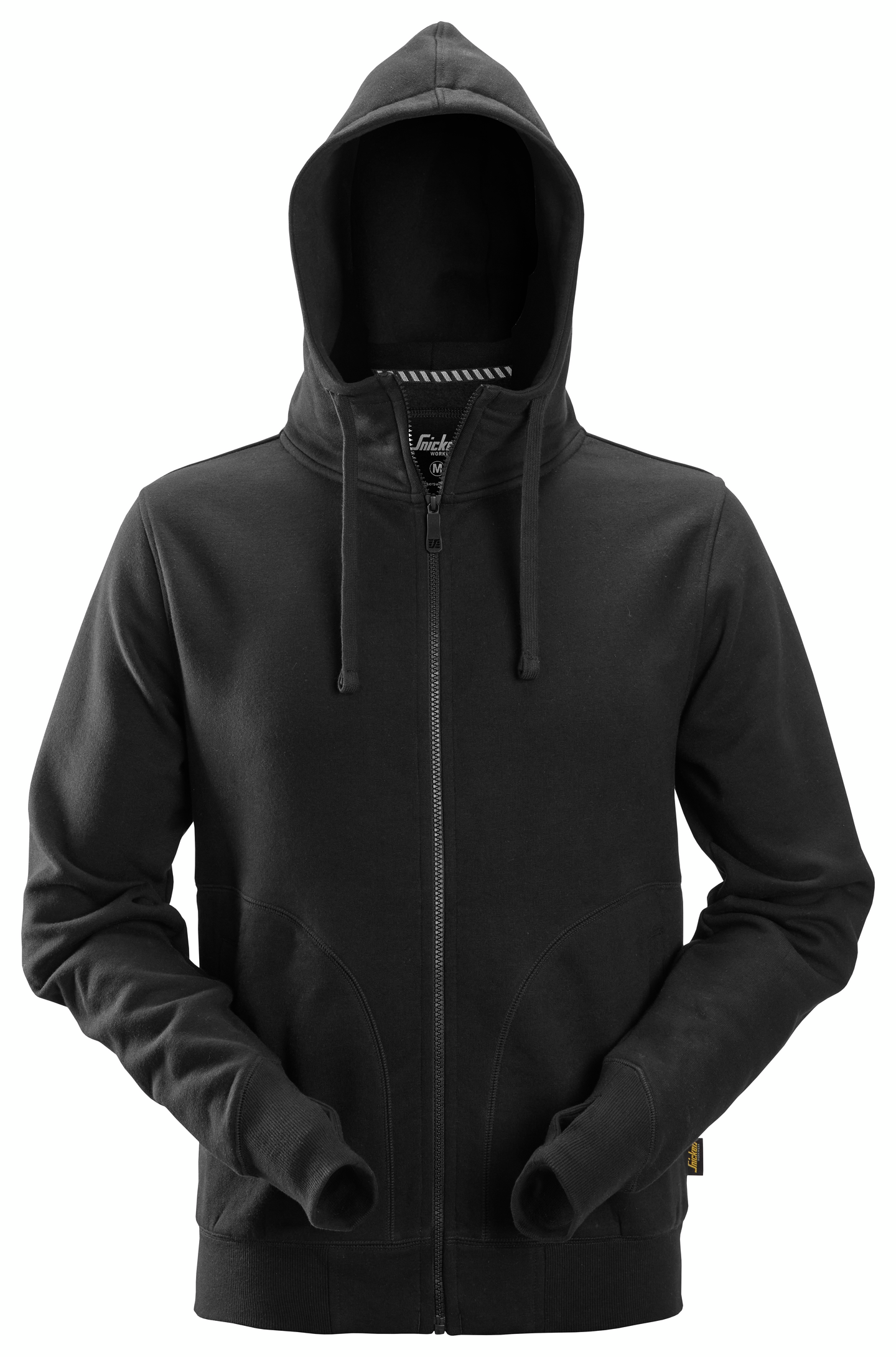 HOODIE SNICKERS WORKWEAR FULL ZIP AW SVART, STL XXXL