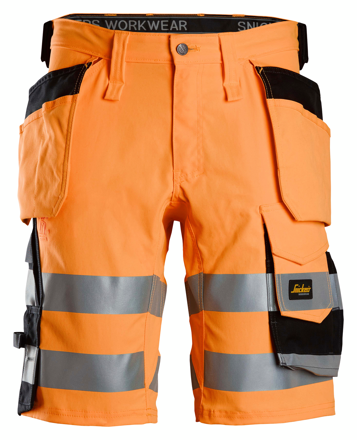 Shortsit Snickers 6135-5504 High-Vis stretch