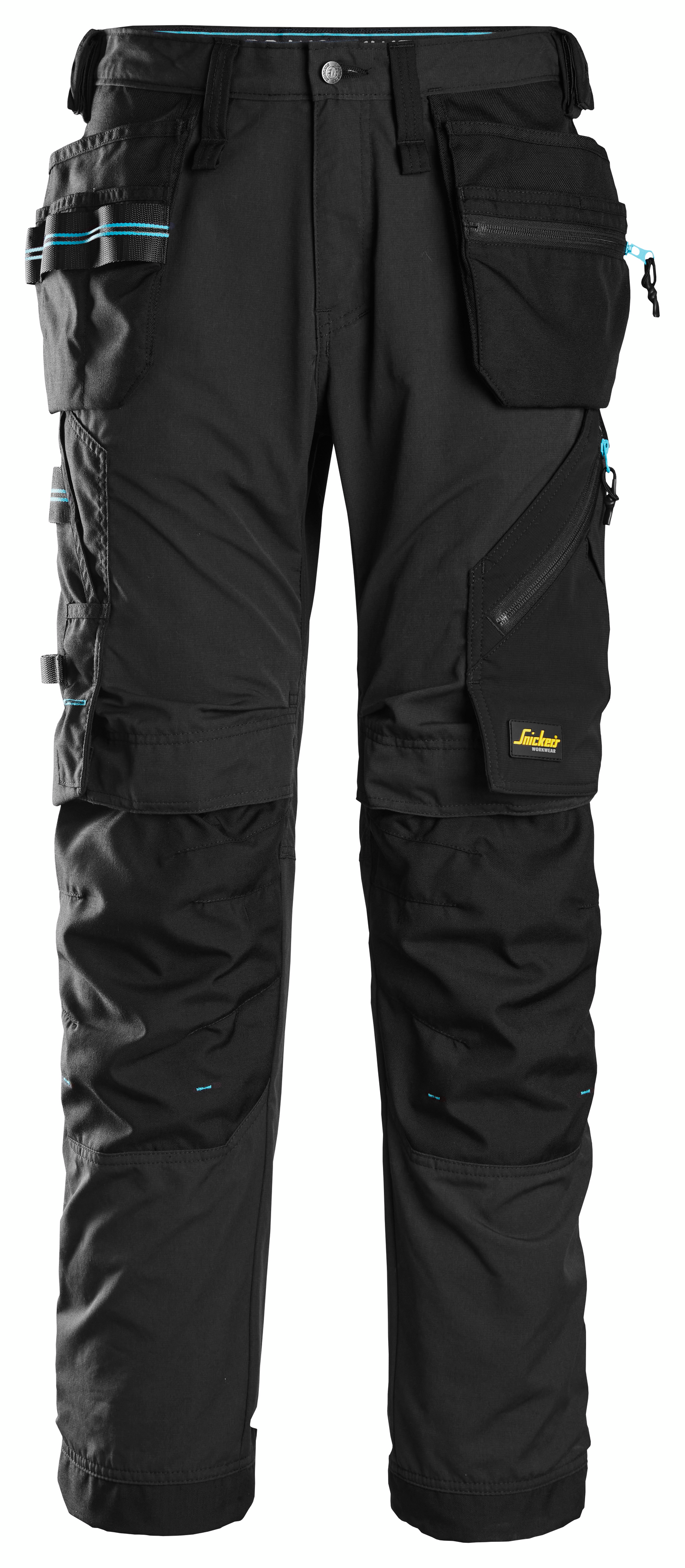 ARBETSBYXA SNICKERS WORKWEAR HF LW 37.5 SVART, STL 46