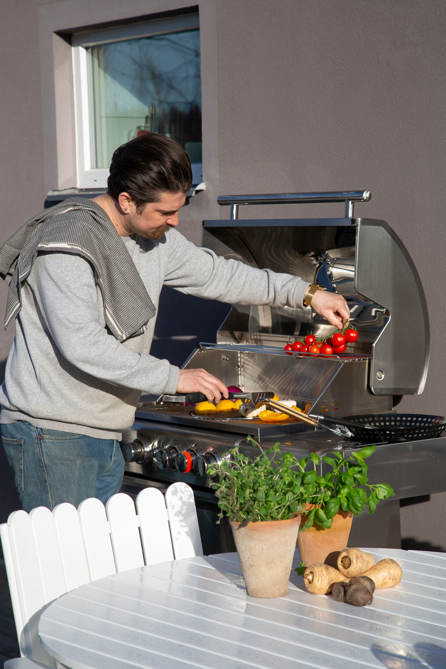 Kaasugrilli Cello Ready 4i