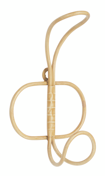 Seinänaulakko Cello Sirius 1 koukku L12xK17,8cm puu