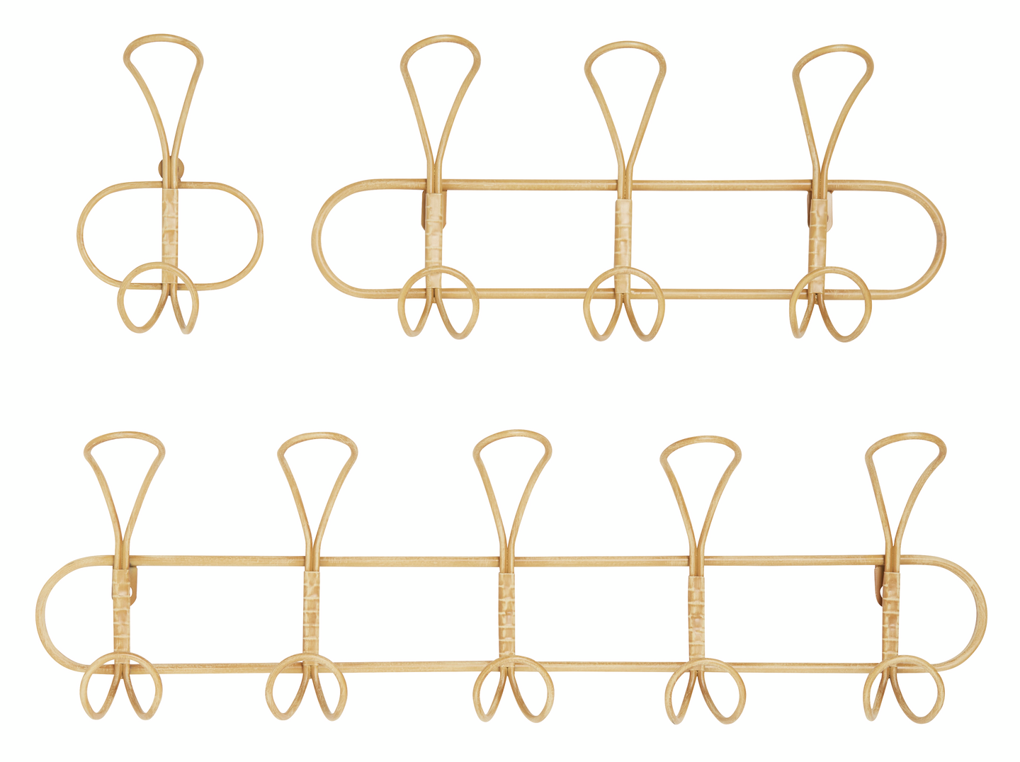 Seinänaulakko Cello Sirius 1 koukku L12xK17,8cm puu