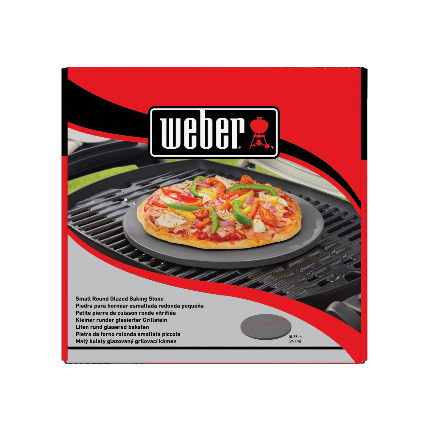 GLASERAD WEBER PIZZASTEN Ø 26CM