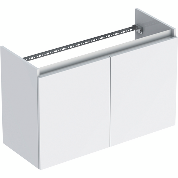 Allaskaappi IDO Light Compact L90 K58 S37,3cm kahdella ovella valkoinen