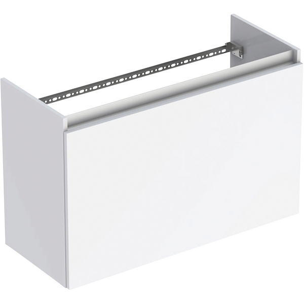 Allaskaappi IDO Light Compact L90 K58 S37,3cm vetolaatikolla valkoinen