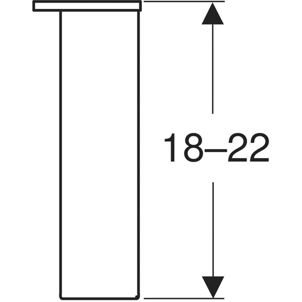 Jalkasarja IDO Light H18-22 cm alumiini 2kpl