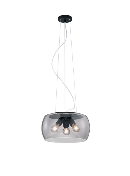 Riippuvalaisin TRIO Valente 3xE27 antrasiitti