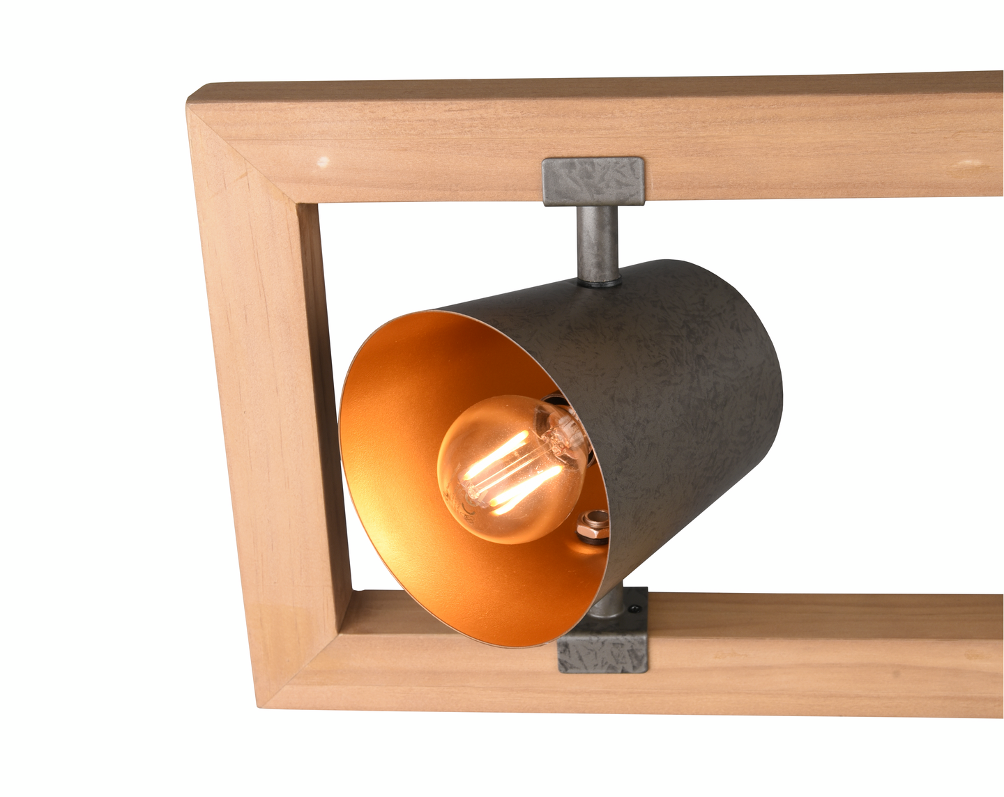 Riippuvalaisin TRIO Bell E14 4-osainen antiikkiteräs